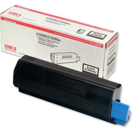 Toner Εκτυπωτή OKI C3200/C3200N black 43034808